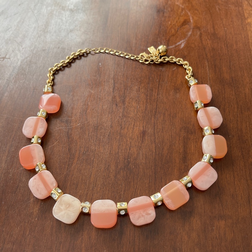 Kate Spade Coral/Pink Necklace